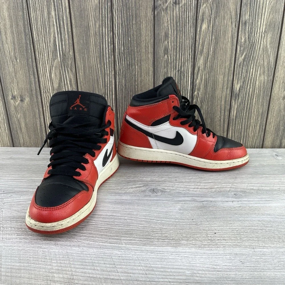 2016 Nike Air Jordan 1 Retro High GS 'Rare Air' 705300-800 Boys Youth Shoes 5.5Y